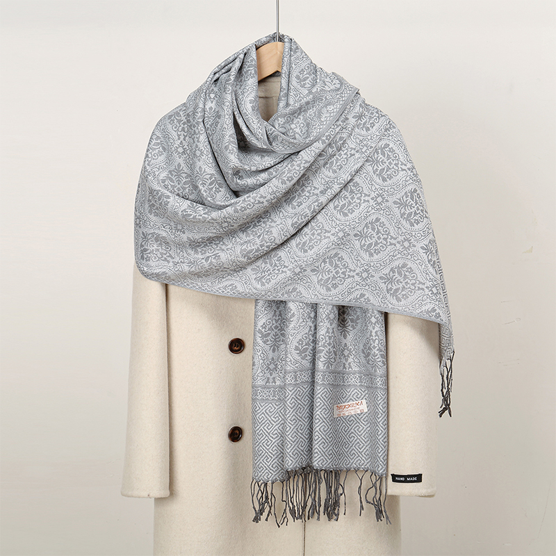 Cashmere Pashmina Wrap - Bufanda de Cachemira gruesa de lujo