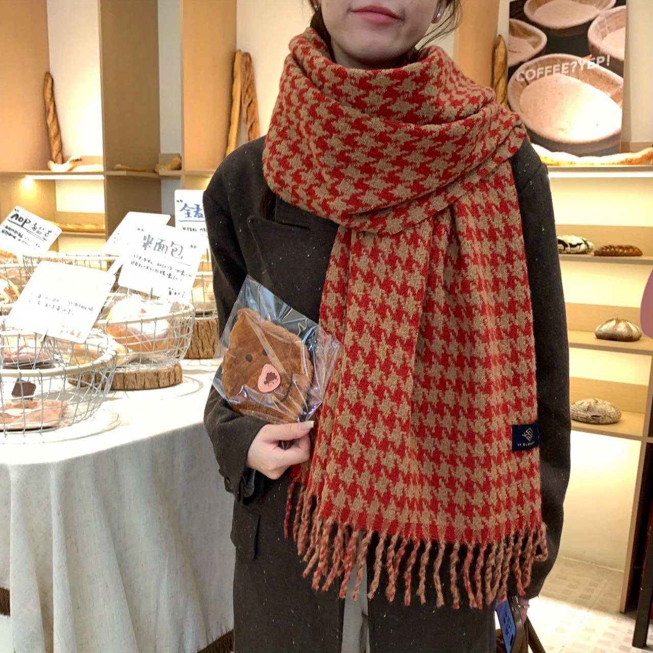 FANGSIGE Exquisita Bufanda de  - Wool Scarf Men reseña y precio